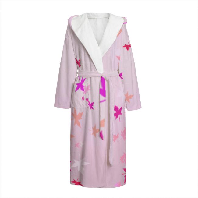 Bunter Bademantel Calli Callmund aus Flanell – flauschig & farbenfroh, Größen S–2XL